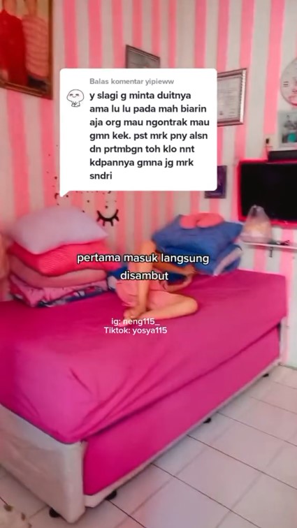 Wanita dihina gaya sebakul ekonomi sulit © TikTok