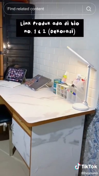 ruang belajar buluk jadi estetik © TikTok ruang belajar buluk jadi estetik © TikTok