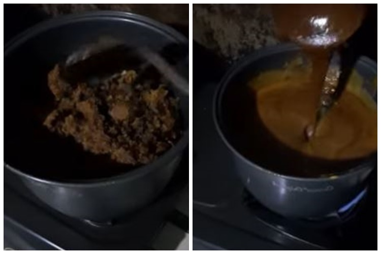 Cukup pakai barang bekas, begini trik mengatasi gula merah yang sudah mencair agar padat kembali