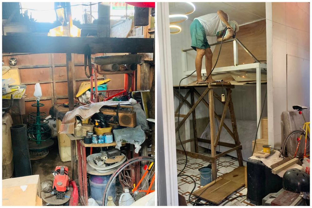 gudang jadi rumah © Facebook