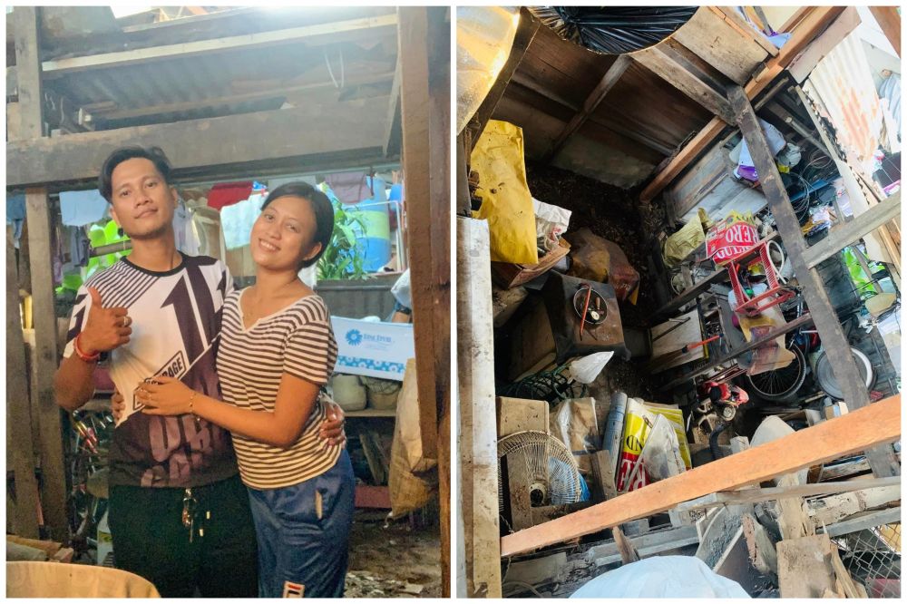 gudang jadi rumah © Facebook