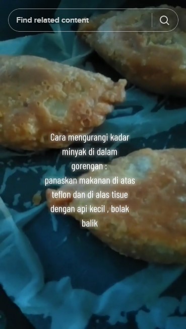 Tanpa saringan khusus, ini cara mengurangi kadar minyak pada gorengan cuma pakai 2 alat