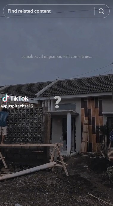 hunian type 30 spek bak hotel © TikTok