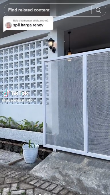 hunian type 30 spek bak hotel © TikTok