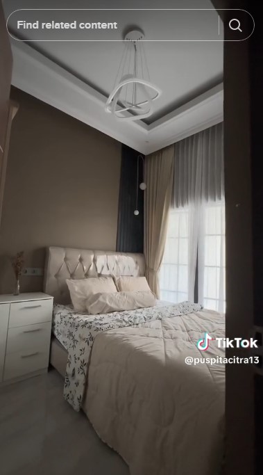 hunian type 30 spek bak hotel © TikTok