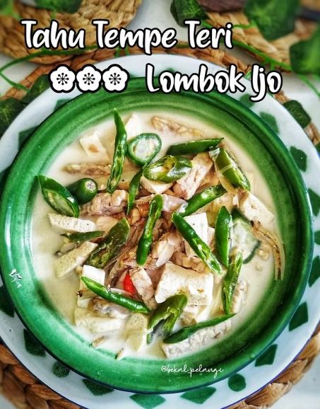 13 Resep jangan lombok tempe, pedas, gurih, dan cocok untuk lauk pendamping nasi