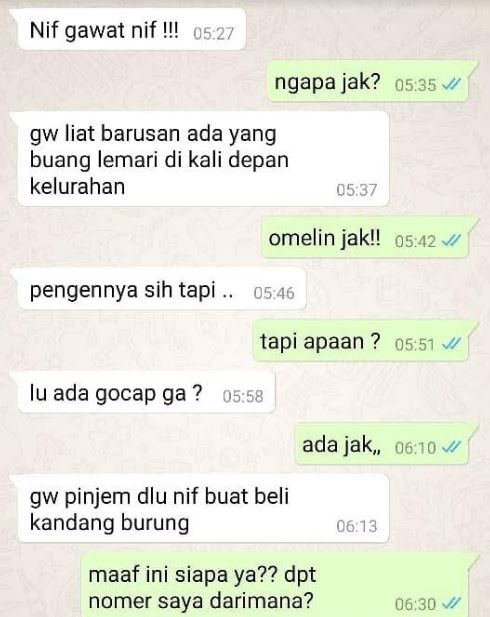 Potret kocak alasan ngutang © berbagai sumber