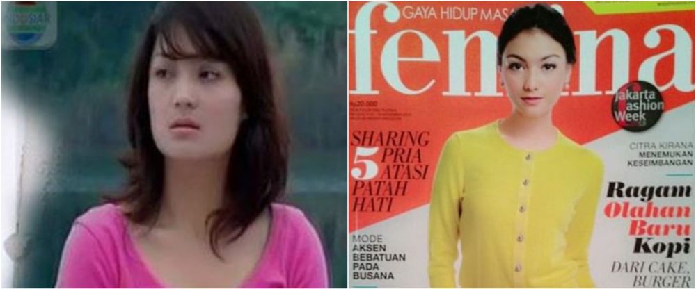 adu gaya awal karier imel dan citra kirana © berbagai sumber