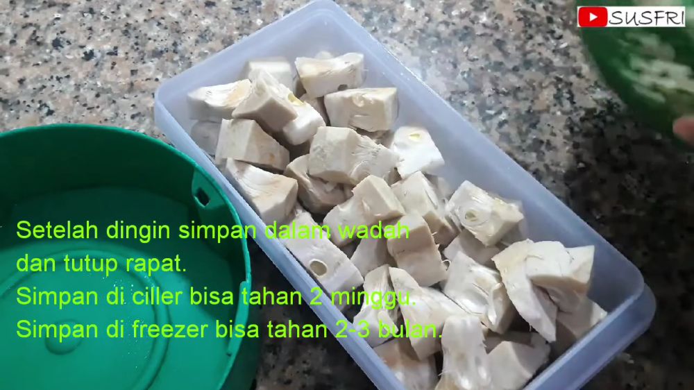 Trik simpan nangka muda agar tahan lama dan tak menghitam cuma pakai 1 bahan dapur
