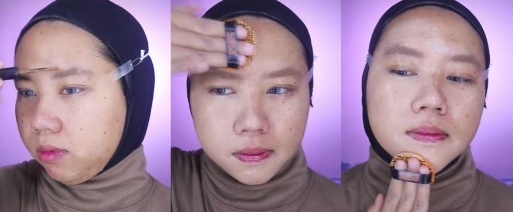 Recreate makeup look ala Rose BLACKPINK malah mirip Kiki Saputri © 2023 brilio.net