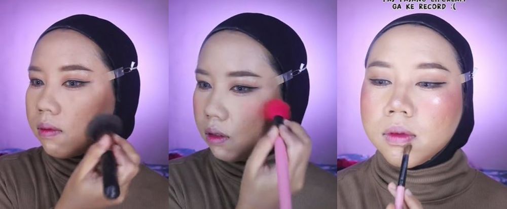 Recreate makeup look ala Rose BLACKPINK malah mirip Kiki Saputri © 2023 brilio.net