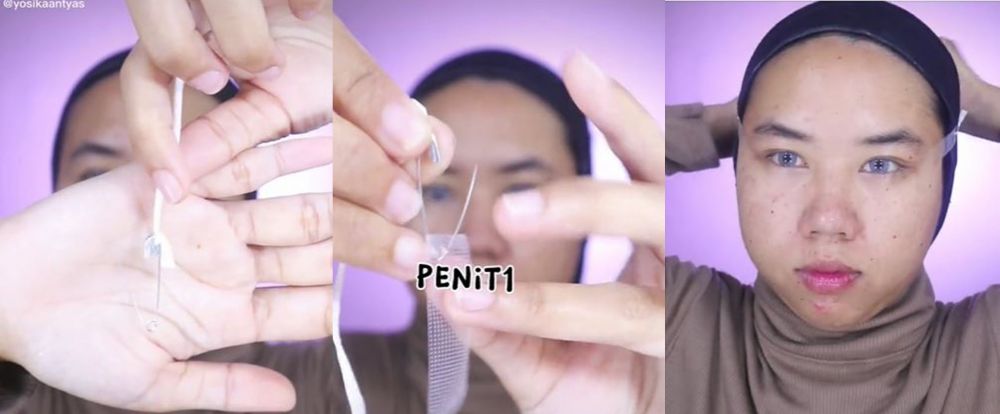 Recreate makeup look ala Rose BLACKPINK malah mirip Kiki Saputri © 2023 brilio.net