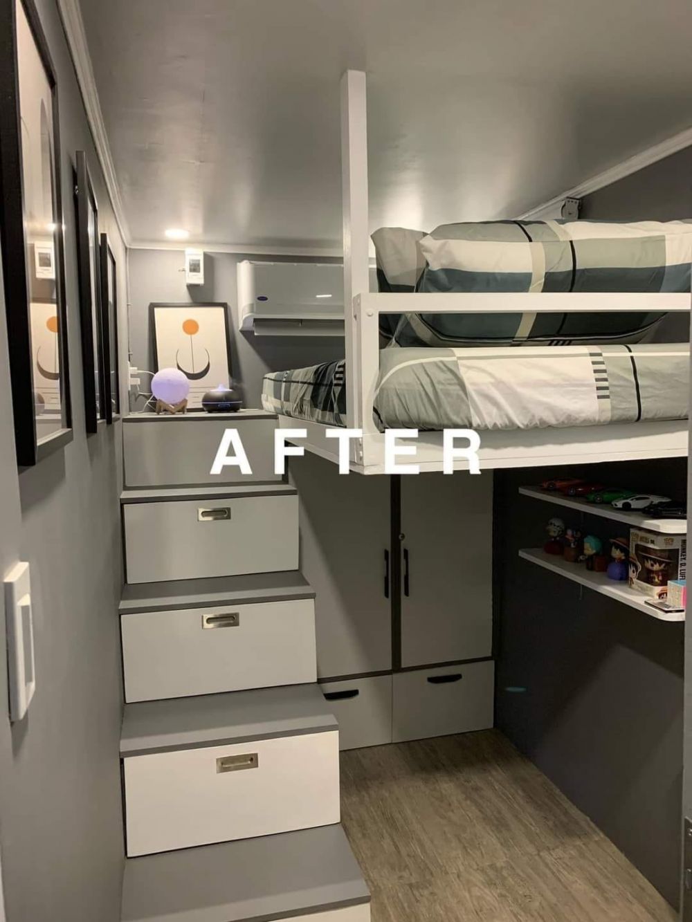 kamar direnovasi jadi mezzanine © Facebook/Home Design Pictures kamar direnovasi jadi mezzanine © Facebook/Home Design Pictures