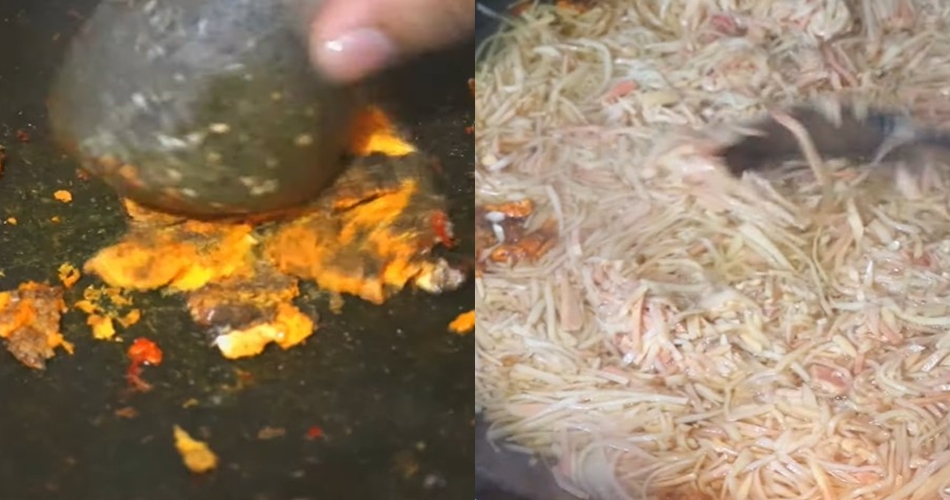 Bukan pakai garam dan jeruk nipis, ini cara hilangkan bau pesing pada rebung buat isian lumpia