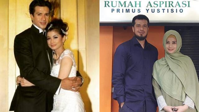 Potret lawas pernikahan pesinetron era 90-an © 2023 berbagai sumber Potret lawas pernikahan pesinetron era 90-an © 2023 berbagai sumber