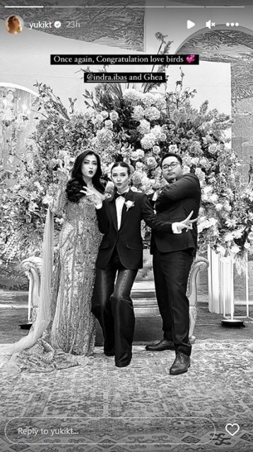 yuki kato jadi groomsmen © berbagai sumber