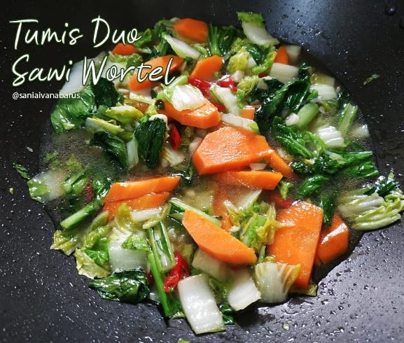 13 Resep tumis sawi hijau saus tiram, gurih, lezat, dan menggugah selera