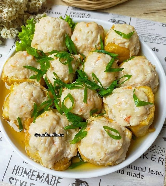 13 Resep tahu campur udang, enak, sederhana, dan bikin nagih