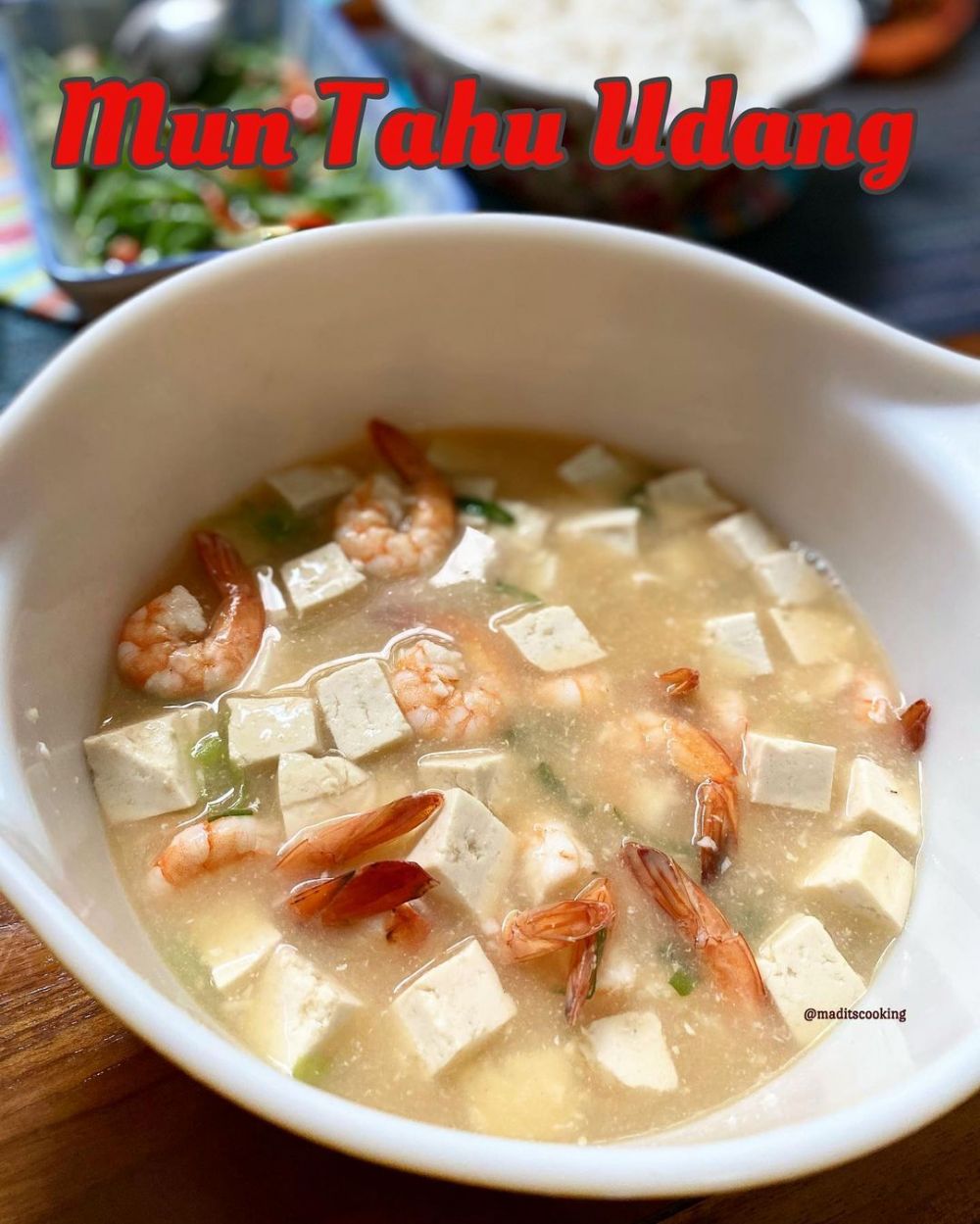 13 Resep tahu campur udang, enak, sederhana, dan bikin nagih