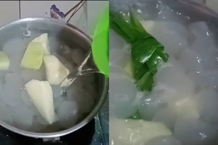 Cuma pakai tambahan 1 jenis buah ini, begini trik mengatasi kolang-kaling tua yang keras agar empuk