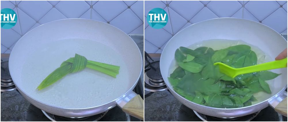 Trik membuat cincau hijau tanpa diremas dan antibau langu, mudah disontek