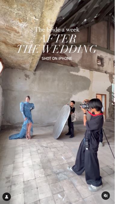 pemotretan enzy storia © instagram