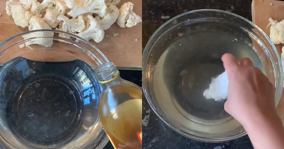 Bukan pakai garam, ini cara jitu mencuci kembang kol agar bebas kotoran dan ulat