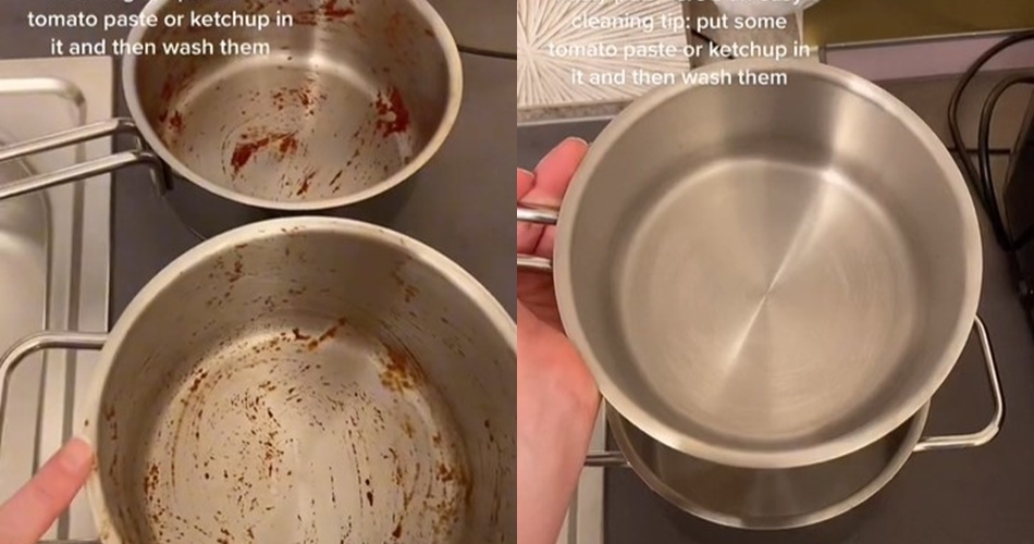 Tak perlu baking soda atau cuka, ini cara bersihkan panci agar kinclong lagi pakai 1 bahan dapur