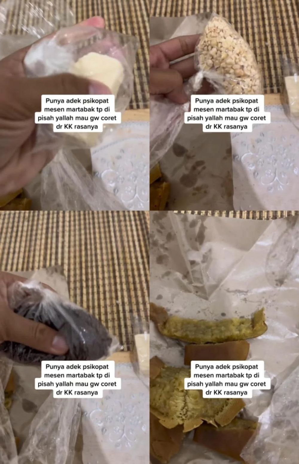 Martabak yang dibeli remaja © TikTok