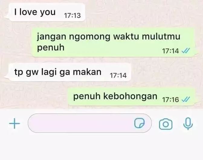 Chat lucu gombalin pacar Berbagai sumber Chat lucu gombalin pacar Berbagai sumber