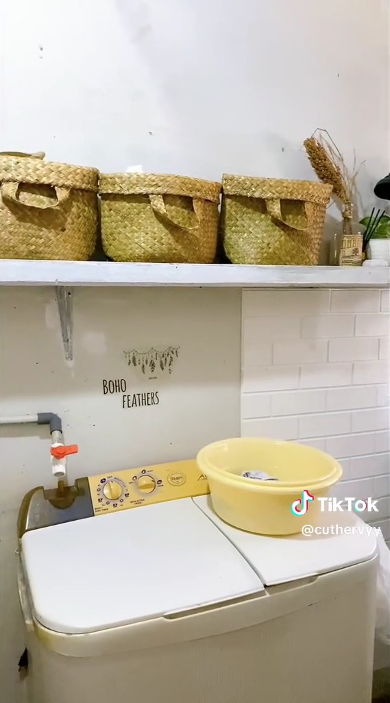 kontrakan dalam gang © TikTok