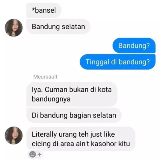 chat lucu memakai bahasa Inggris © berbagai sumber