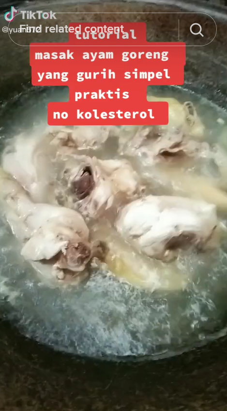 Bukan cuma direbus, ini cara mengolah ayam potong supaya bebas lemak dan kolesterol