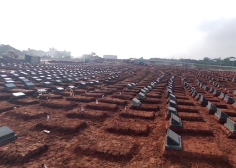 penampakan pemakaman di tengah Tol Nagrak Cibubur YouTube