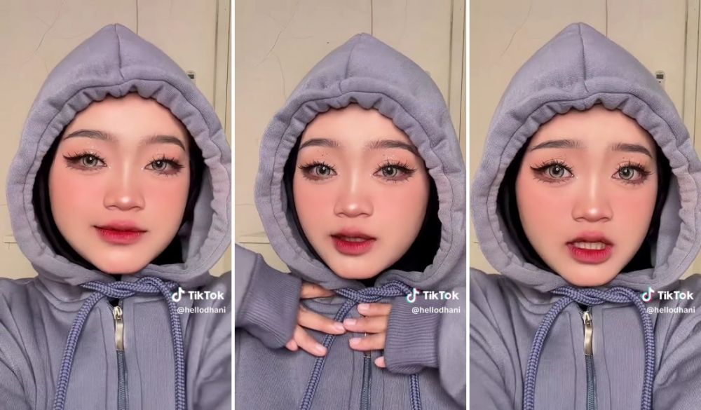 makeup mirip karakter komik © TikTok