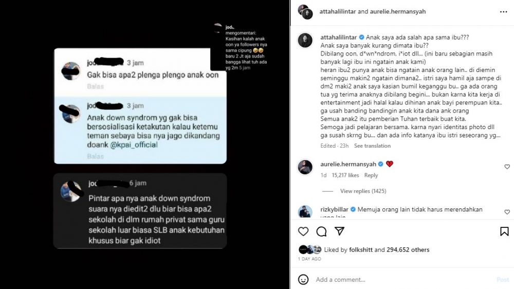 Ameena dihina oleh haters © Instagram Ameena dihina oleh haters © Instagram