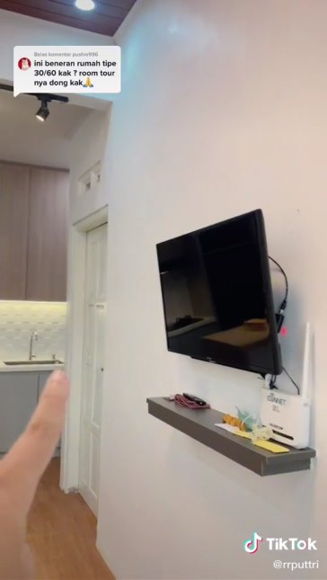rumah tipe 30 langsung dapur © TikTok rumah tipe 30 langsung dapur © TikTok