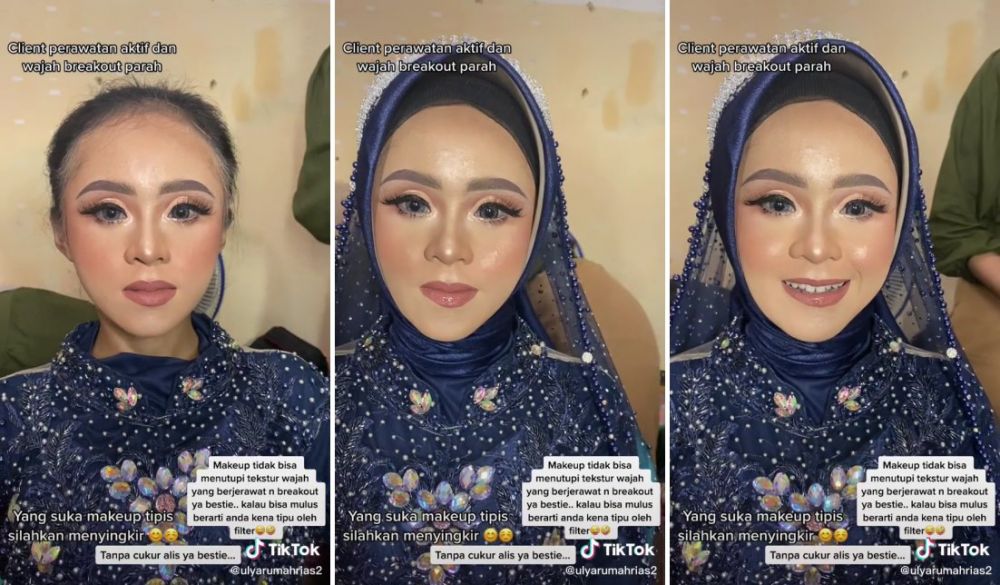 makeup medok bak topeng © TikTok makeup medok bak topeng © TikTok