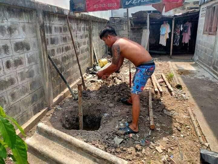 lahan sempit dibangun rumah pakai baja ringan © Facebook/Filipino Native House Design