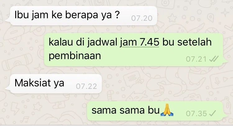 Chat kocak guru murid Berbagai sumber