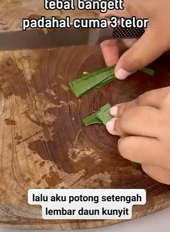 Tanpa tepung terigu atau nasi, ini trik bikin telur dadar Padang agar lebih tebal, enak, dan tak amis