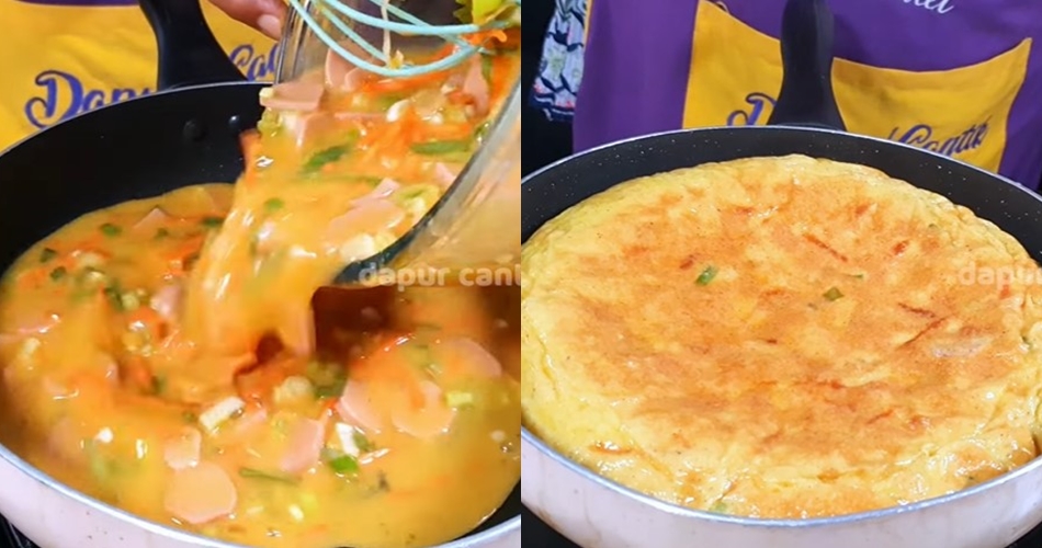 Tak perlu dikocok sampai berbusa, ini trik bikin telur dadar agar tebal dan tidak kempis seharian