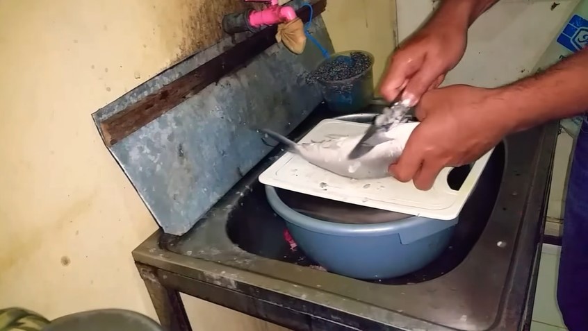 Cara membersihkan sisik ikan bandeng agar tak bikin kotor dapur dan wastafel mampet