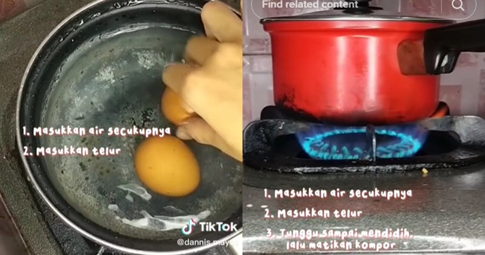 Tak sampai 5 menit, ini trik merebus telur agar matang sempurna dan tidak boros gas kompor