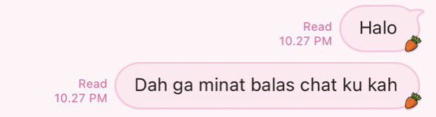 Chat dicuekin pasangan Berbagai sumber