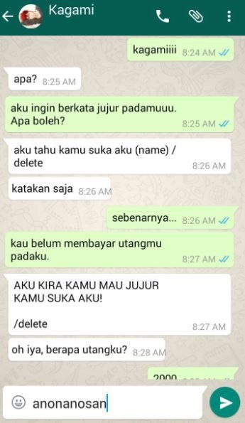 Chat lucu mau pinjam uang Berbagai sumber Chat lucu mau pinjam uang Berbagai sumber