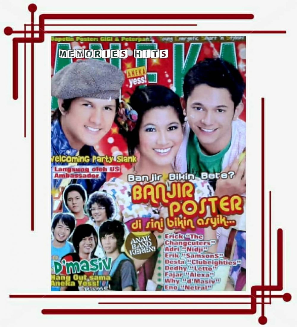 potret awal karier sahabat sherina yang dicap terlalu kurus © berbagai sumber