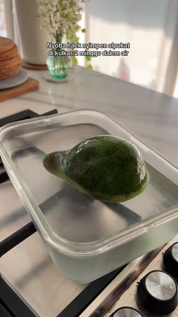 Nggak perlu dipotong, ini cara simpan alpukat agar dagingnya tak menghitam hingga 2 minggu