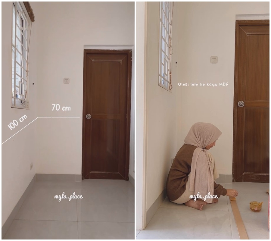 makeover dinding 100 ribuan © Instagram/@myla.place makeover dinding 100 ribuan © Instagram/@myla.place