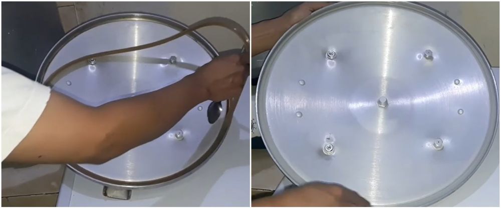 Tak perlu ke tukang servis, ini cara mengatasi panci presto bocor dan mengeluarkan air dari samping